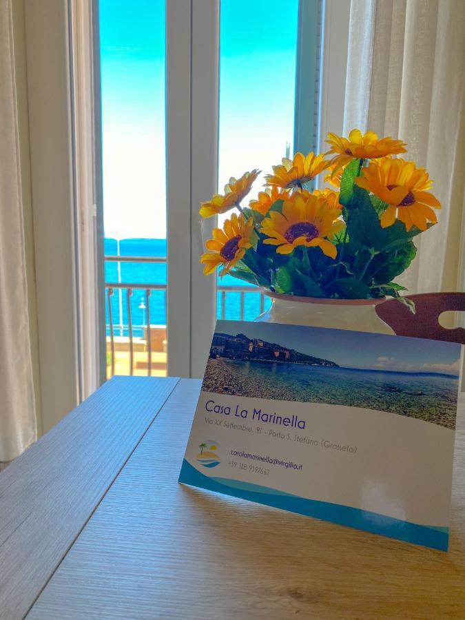 Casa La Marinella Lägenhet Porto Santo Stefano  Exteriör bild